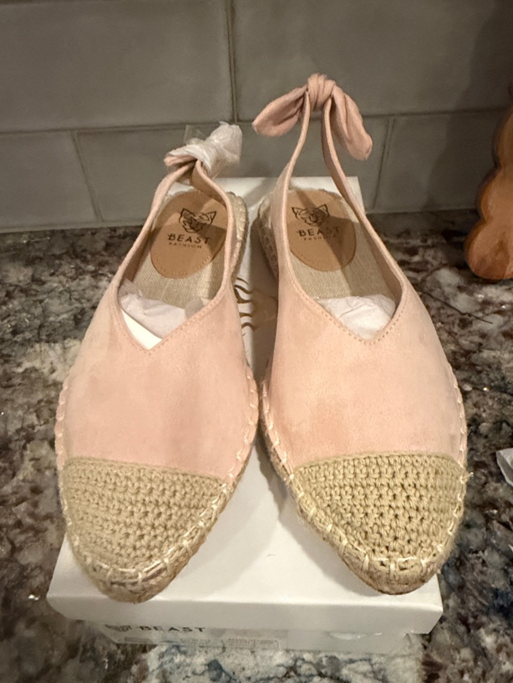 Beast‎  Espadrille Slingback flats